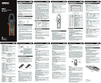 Thumbnail of document Manual - NMC1 - Digital Electrical Clamp Meter